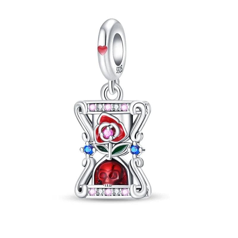 Enchanted Rose Dangle Charm