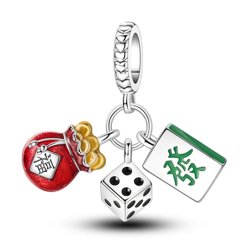 Mahjong Triple Dangle Charm