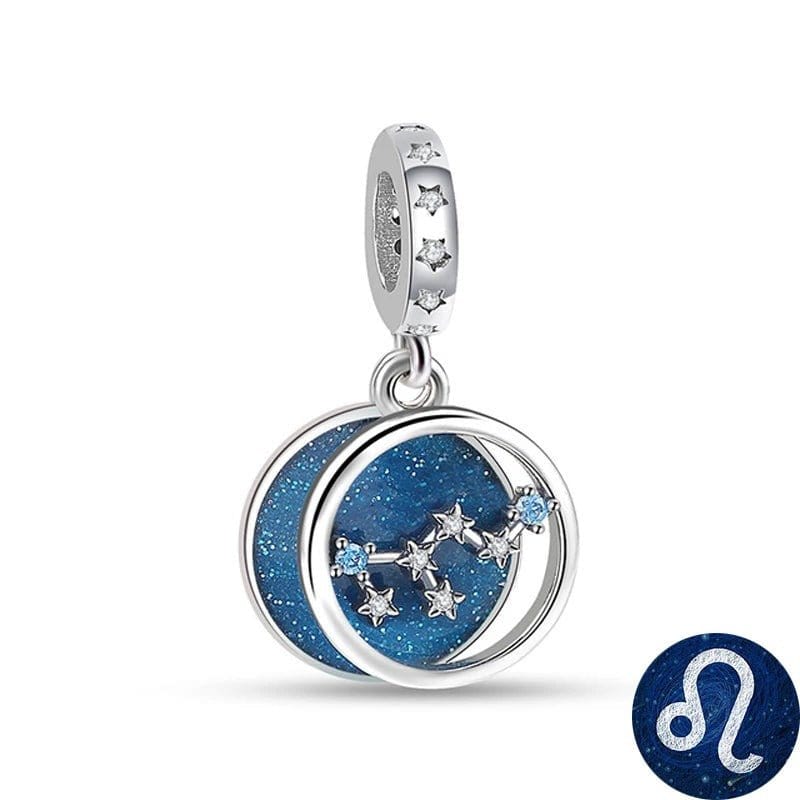 Liora Atelier Blue Galaxy Astrology Signs Zodiac Constellation Charms