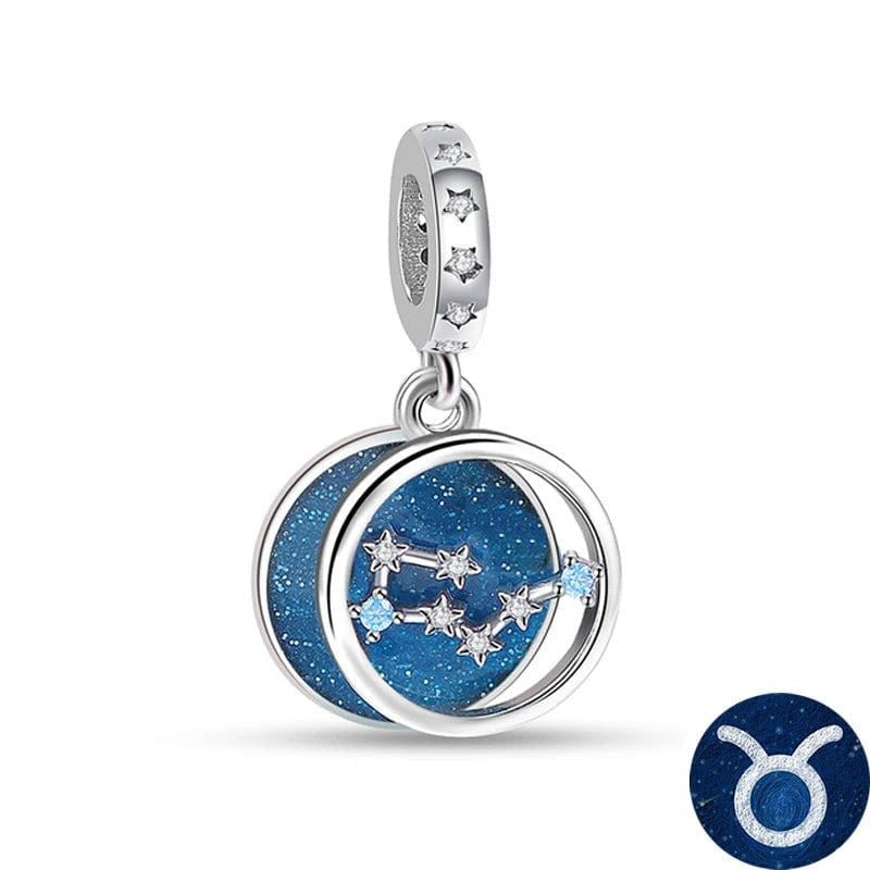 Liora Atelier Blue Galaxy Astrology Signs Zodiac Constellation Charms