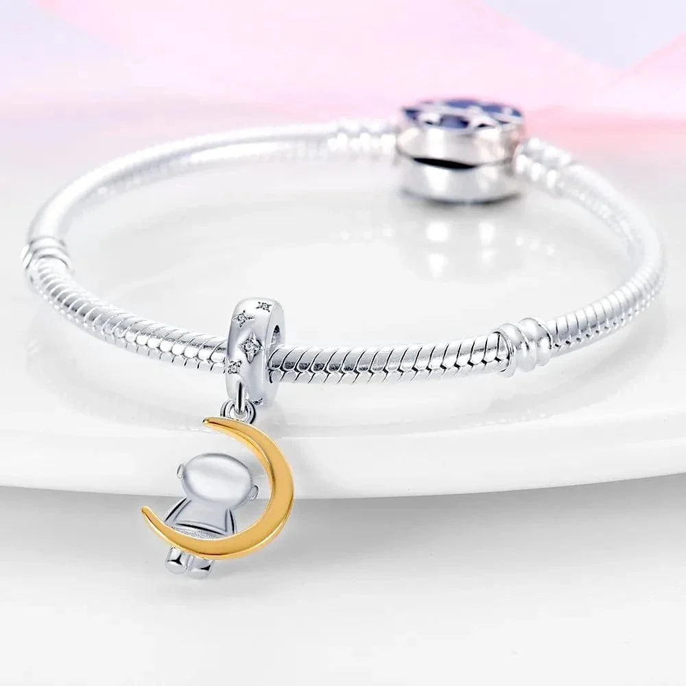 Liora Atelier Astronaut on the Moon Charm