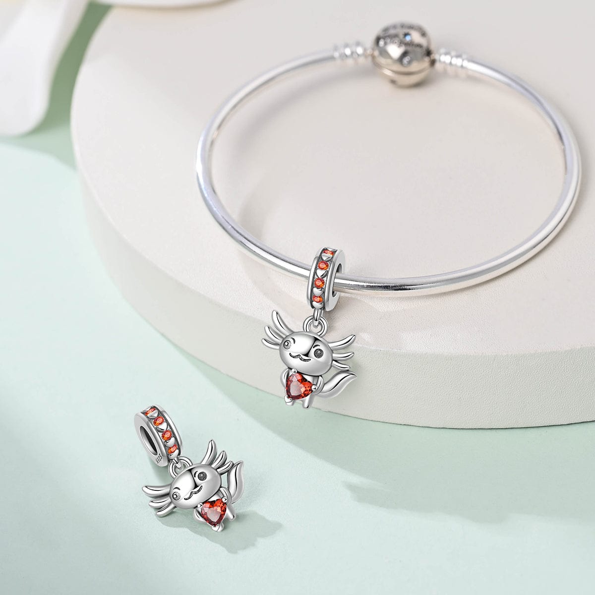 Liora Atelier Axolotl Love Dangle Charm