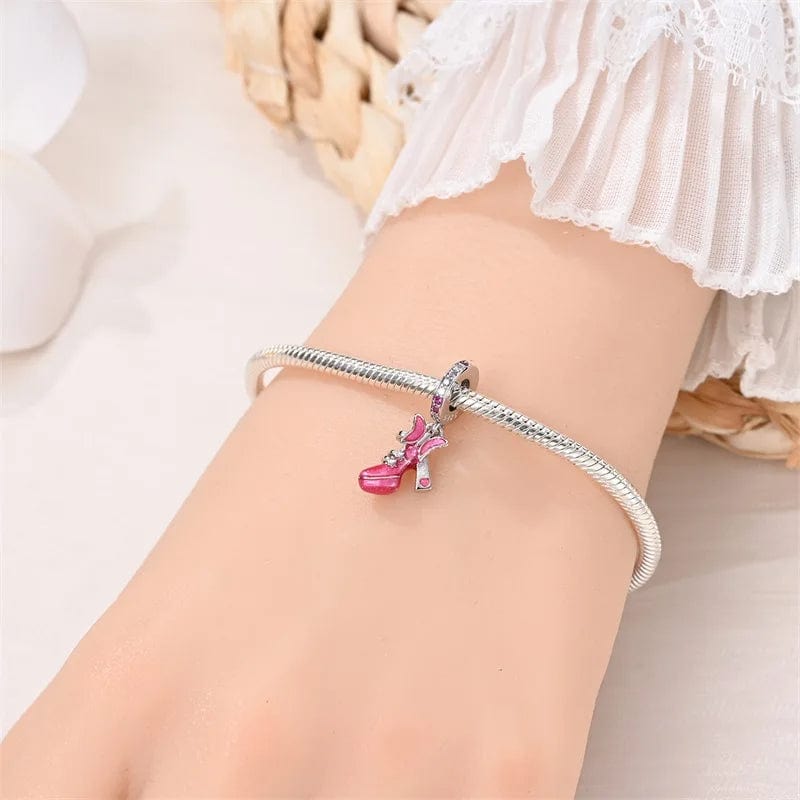 Liora Atelier Barbie High Heels and Butterfly Charm