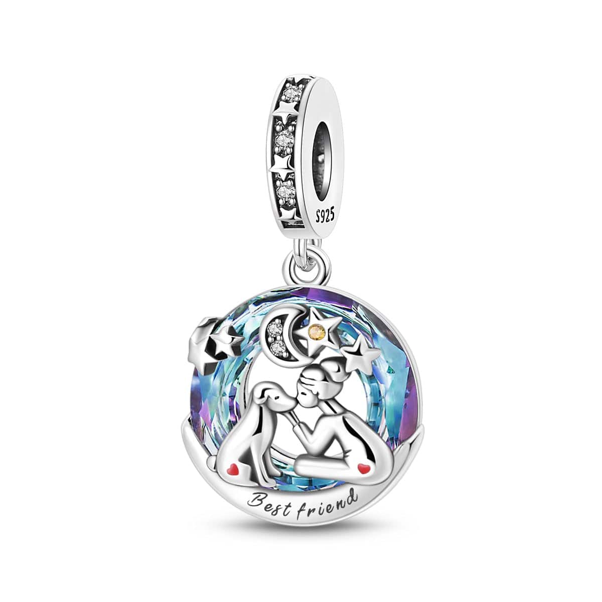 Liora Atelier Best Friend Moonlit Crystal Dangle Charm