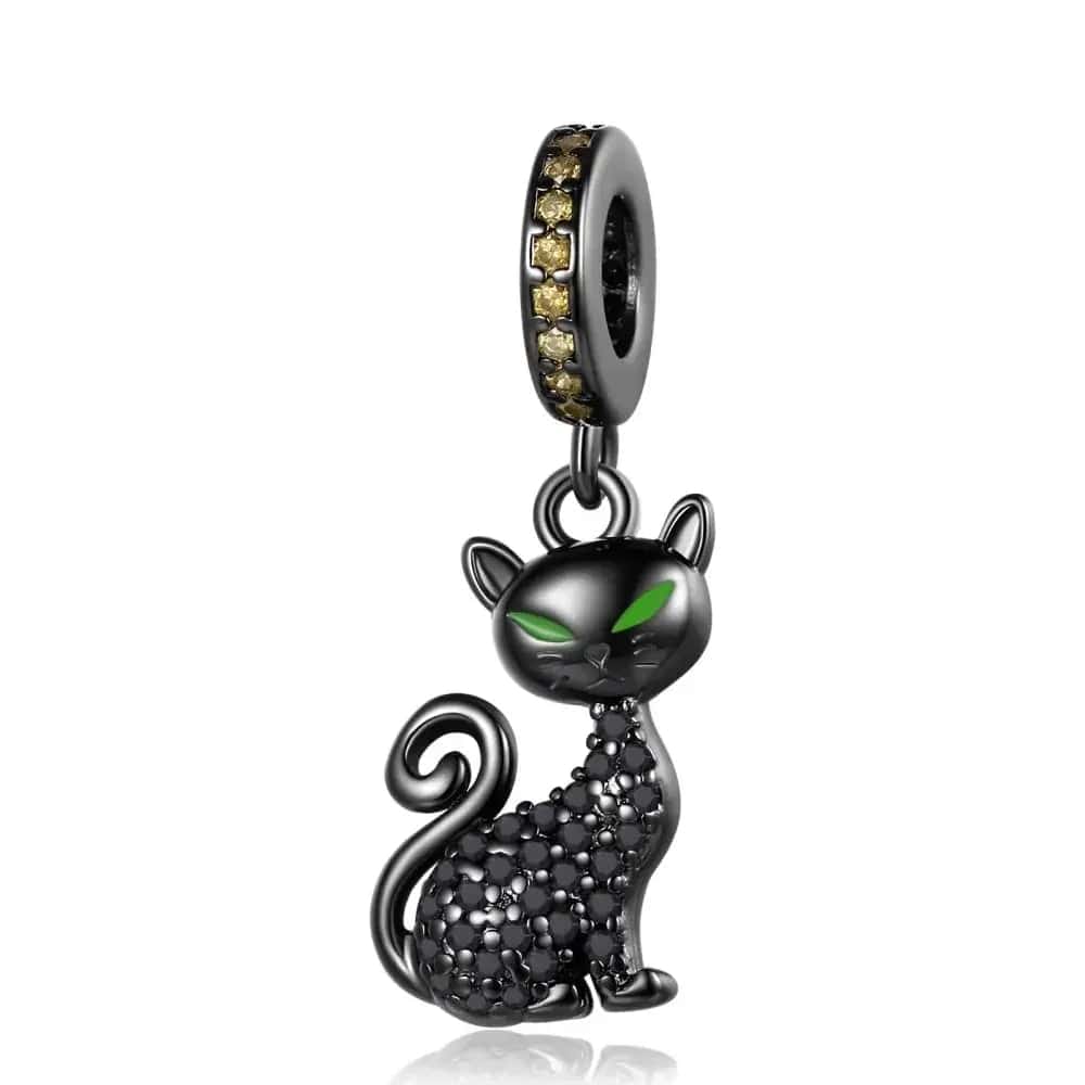 Liora Atelier Black Cat Dangle Charm