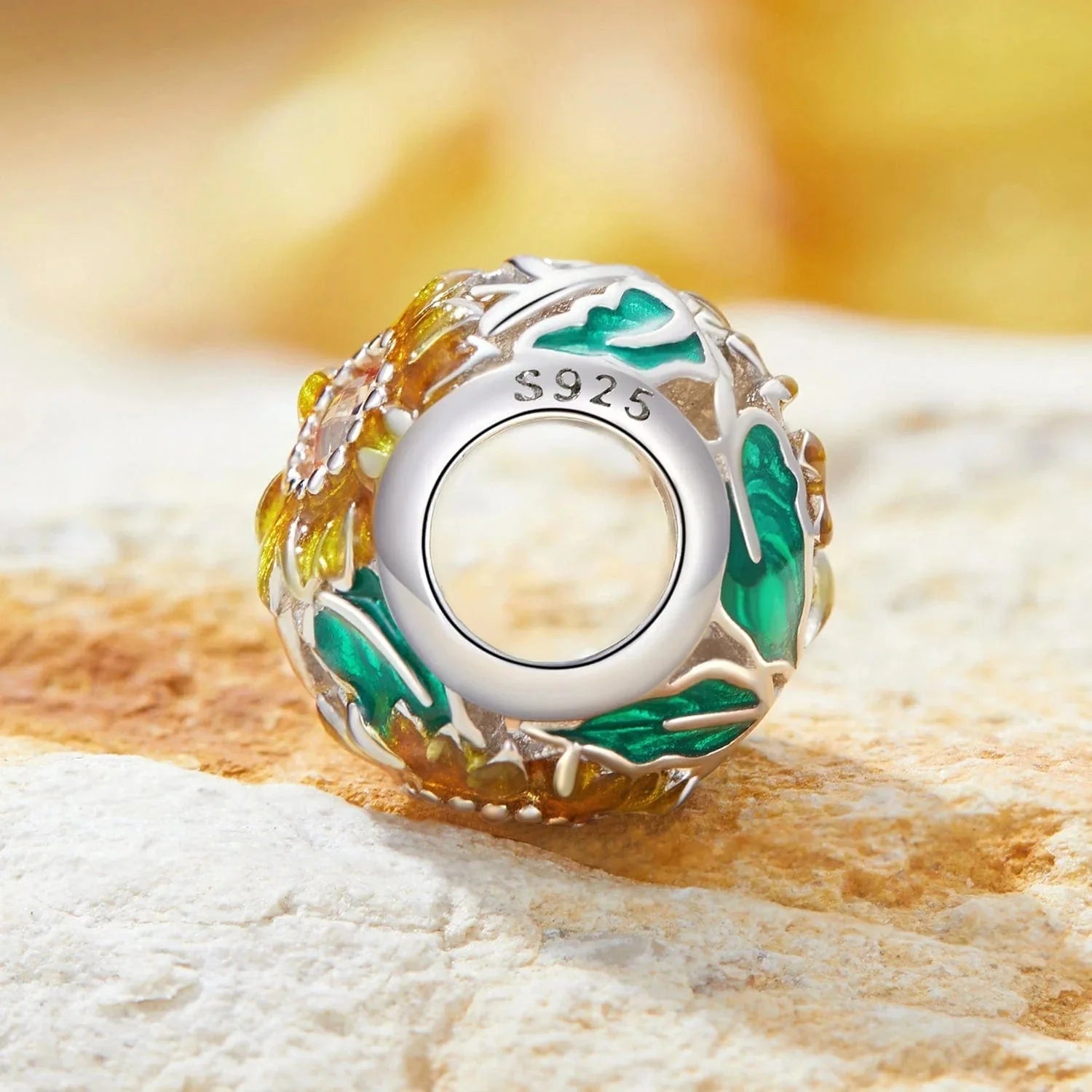 Liora Atelier Blooming Sunflower Bead Charm