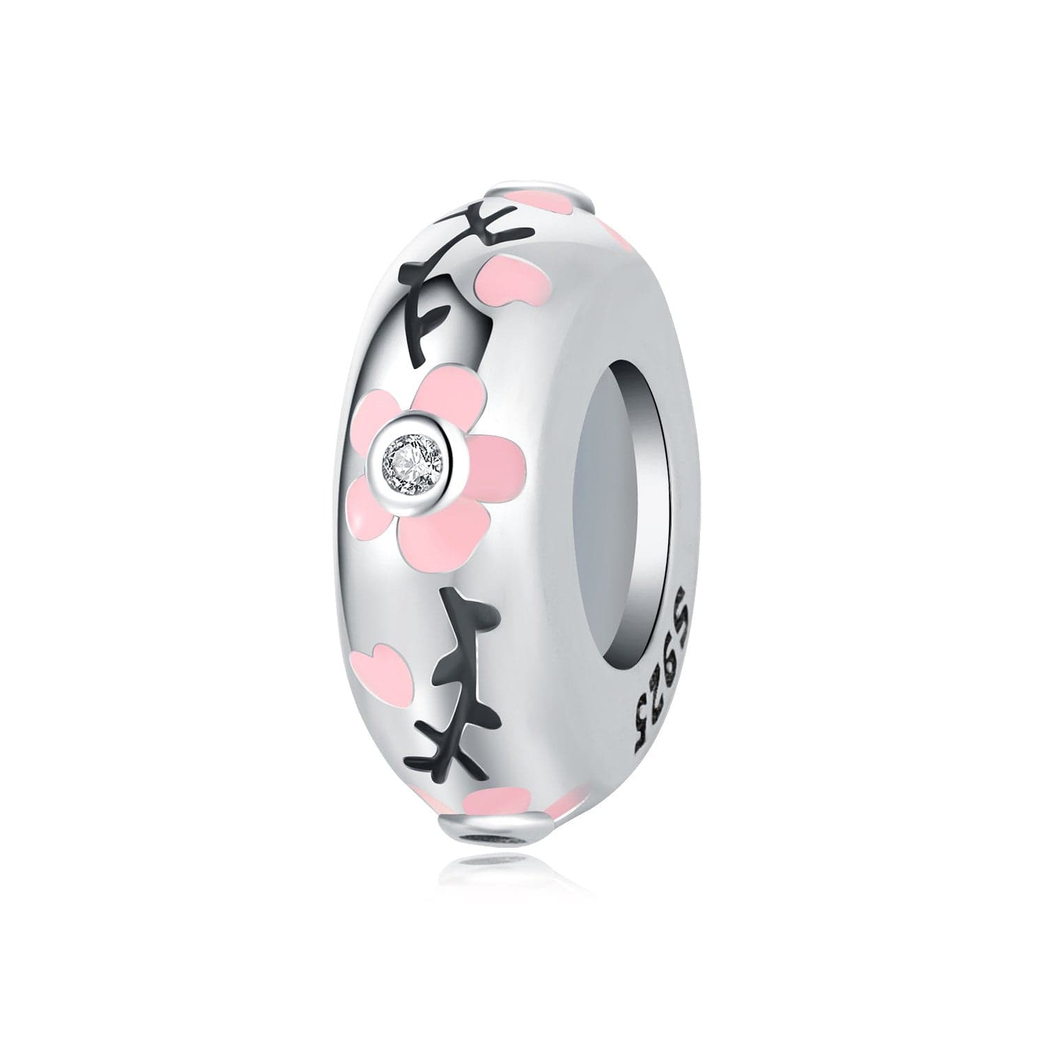 Liora Atelier Blossom Pink Enamel Flower Charm