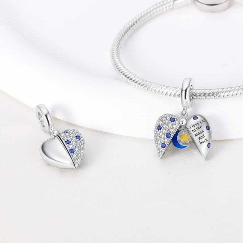 Liora Atelier Blue Moon Love Lock Charm