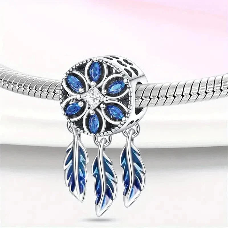 Liora Atelier Blue Stone Dreamcatcher Charm