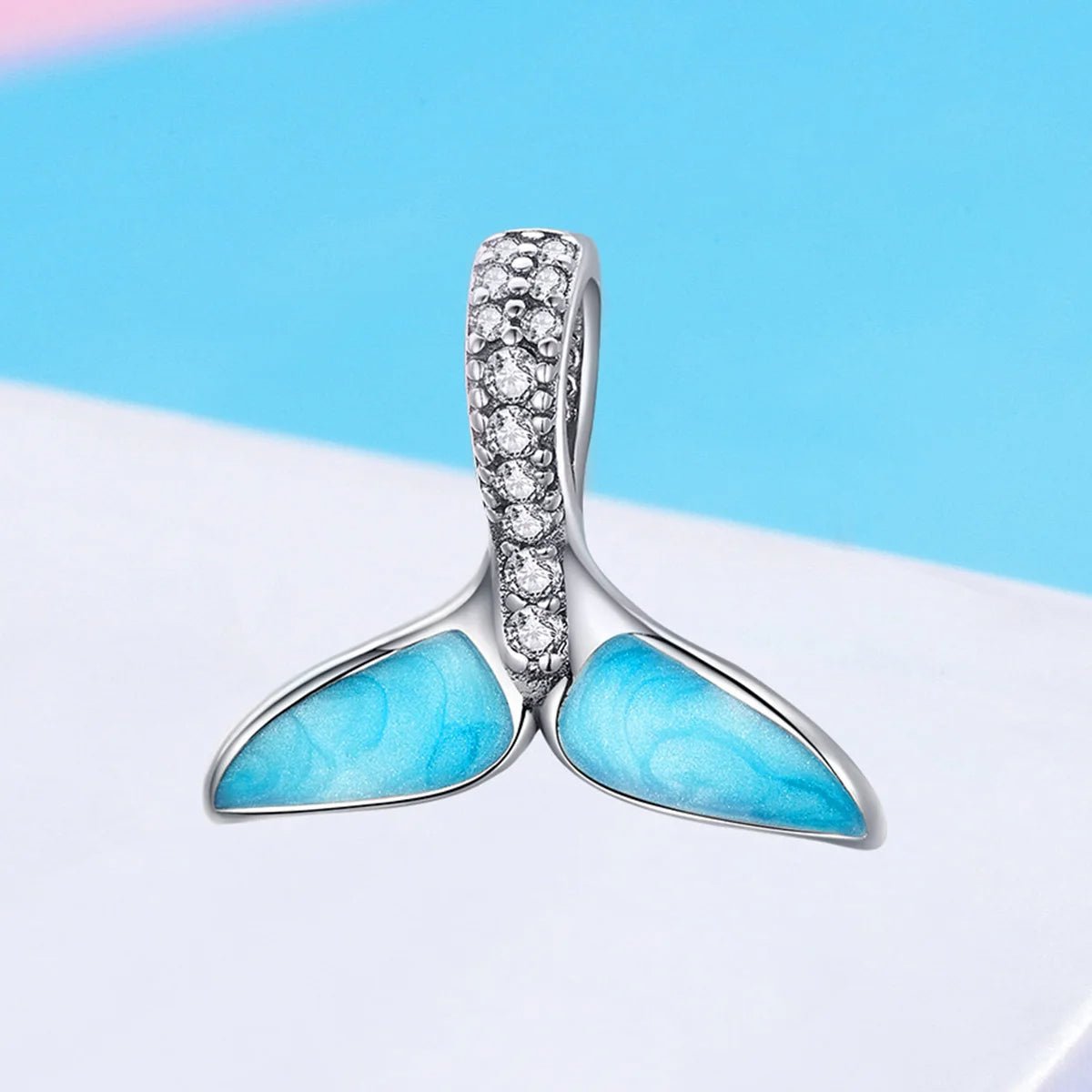 Liora Atelier Blue Whale Tail Ocean Charm