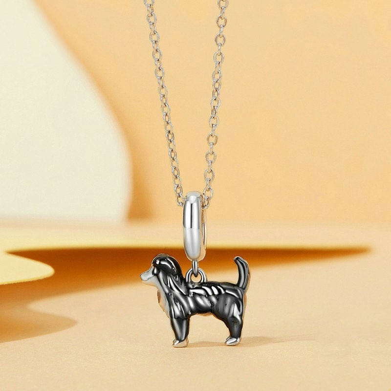 Liora Atelier Border Collie Dangle Charm