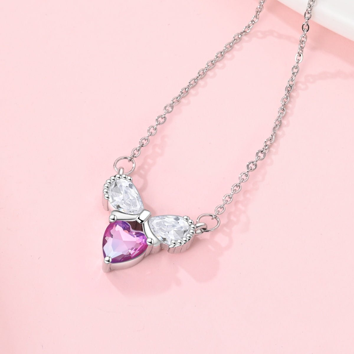 Liora Atelier Bow & Heart Elegance Necklace