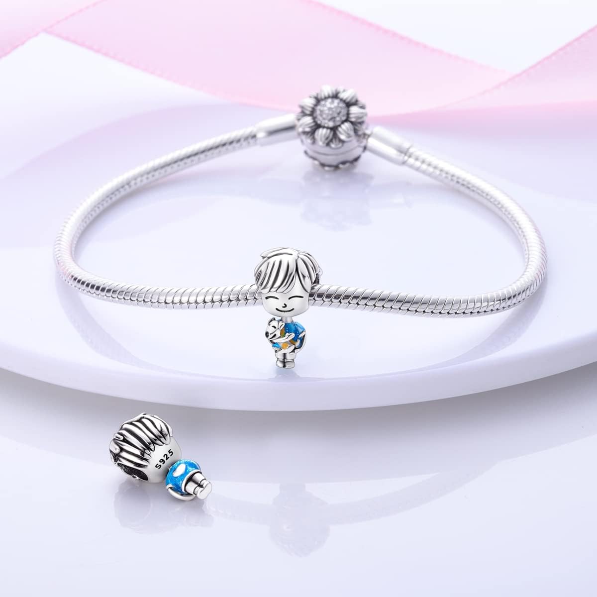 Liora Atelier Boy with Dog Charm