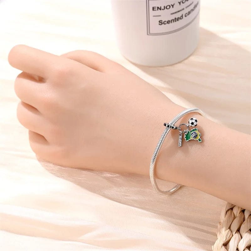 Liora Atelier Brazil Football Charm