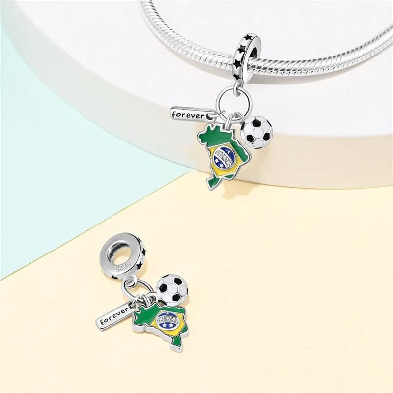 Liora Atelier Brazil Football Charm