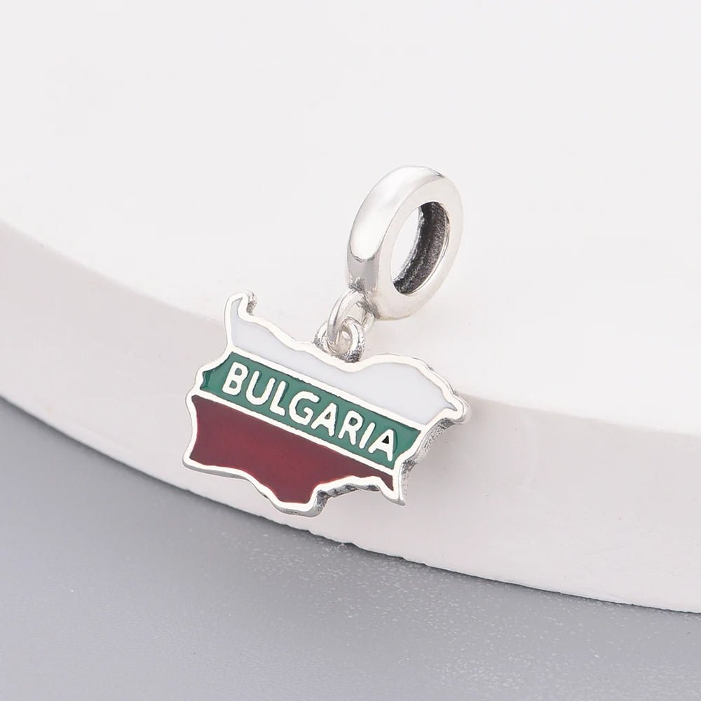 Liora Atelier Bulgaria Map Dangle Charm