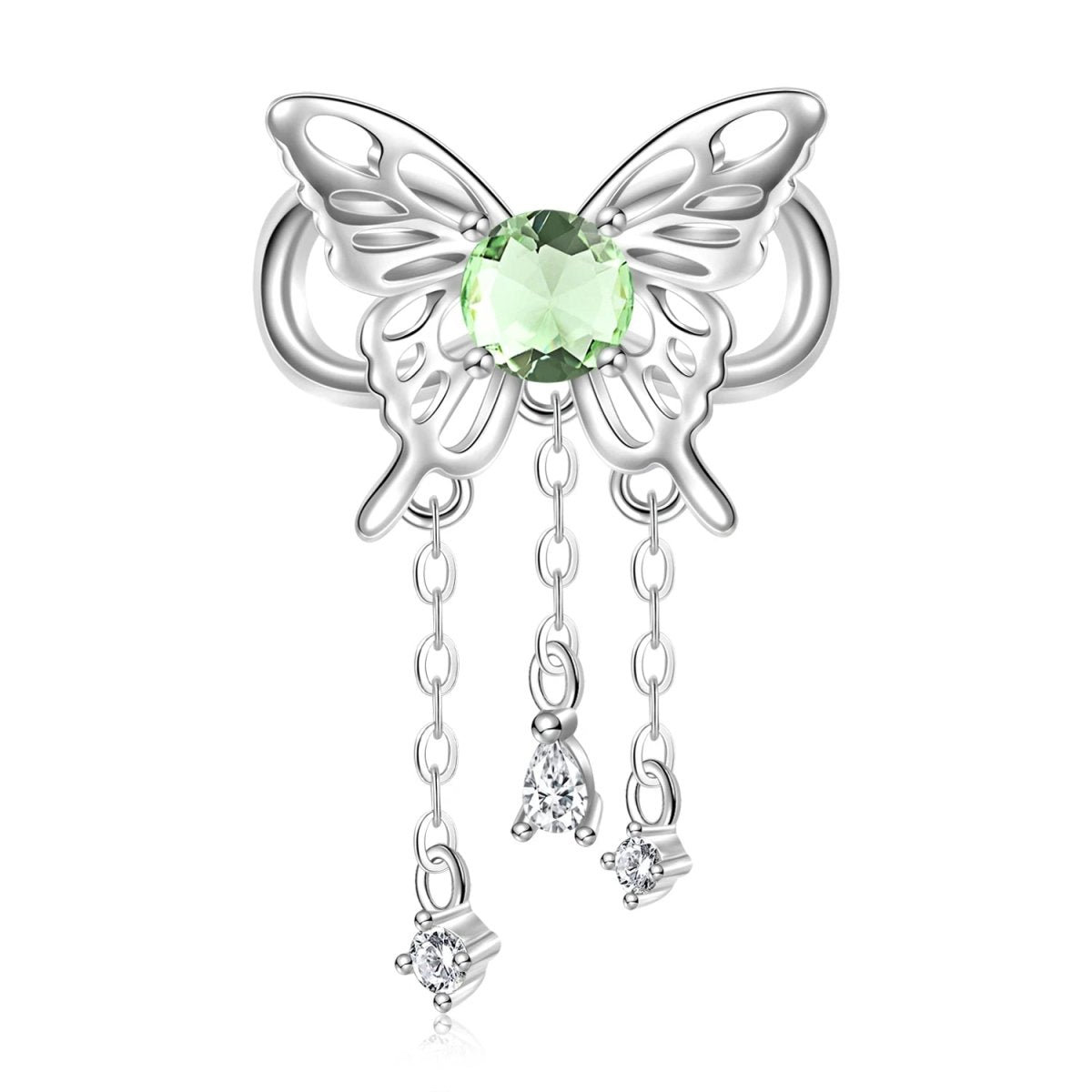 Liora Atelier Butterfly Birthstone Dangle Charms