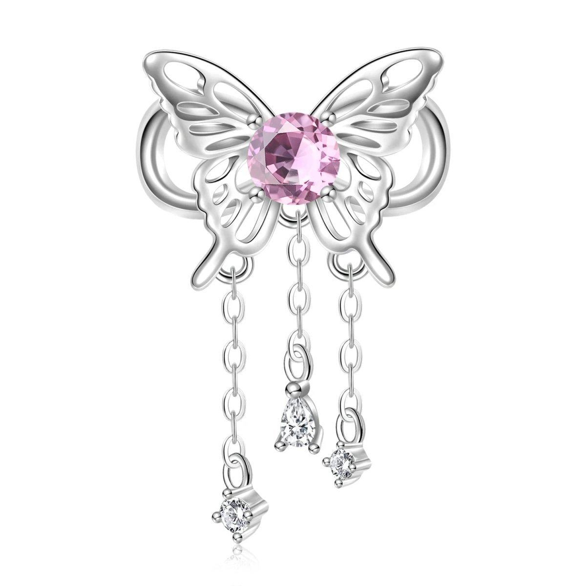 Liora Atelier Butterfly Birthstone Dangle Charms