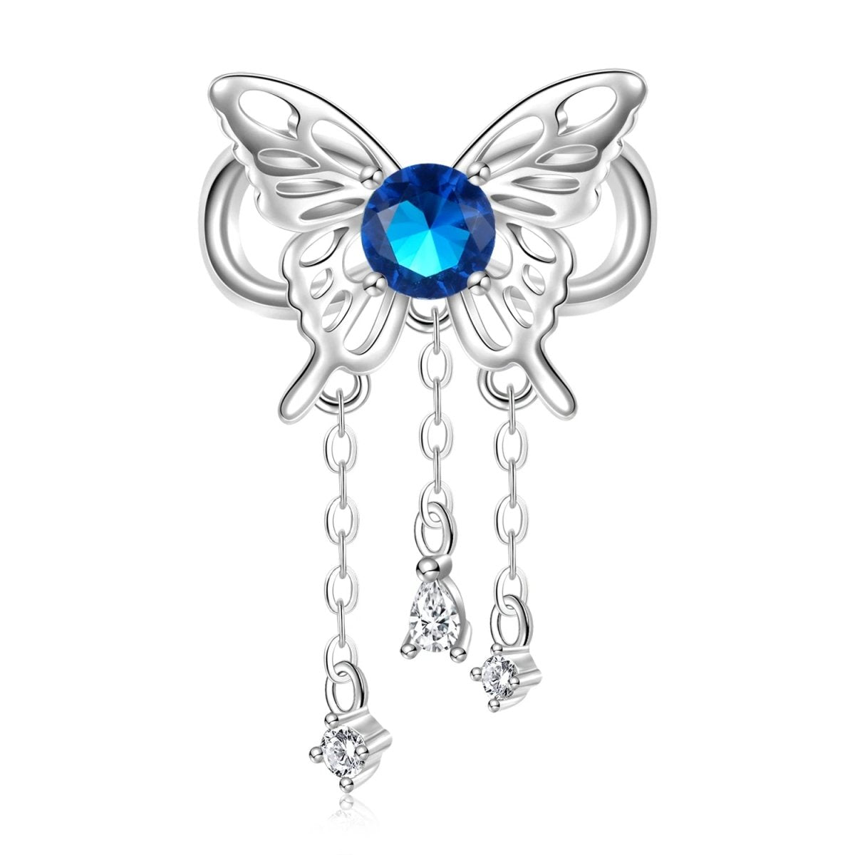 Liora Atelier Butterfly Birthstone Dangle Charms