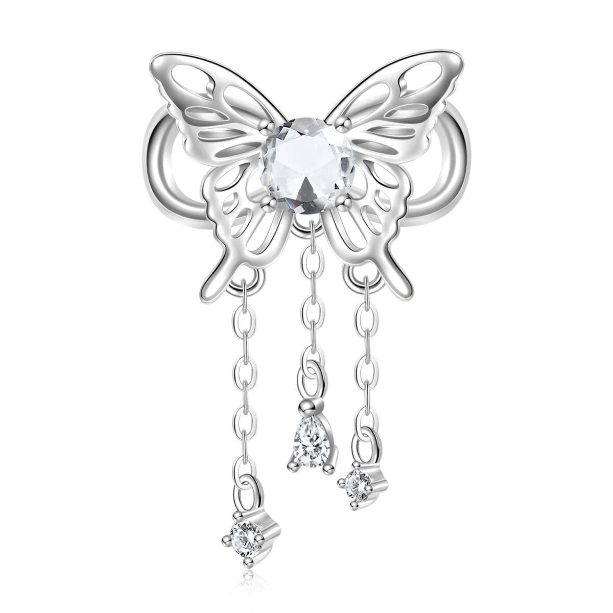 Liora Atelier Butterfly Birthstone Dangle Charms