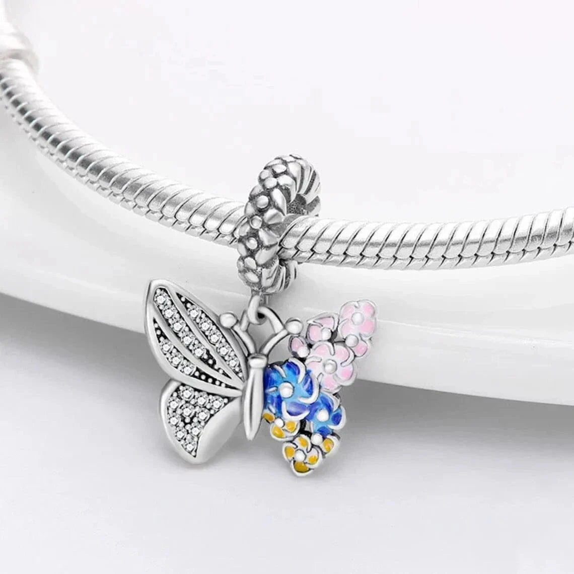 Liora Atelier Butterfly Flower Charm
