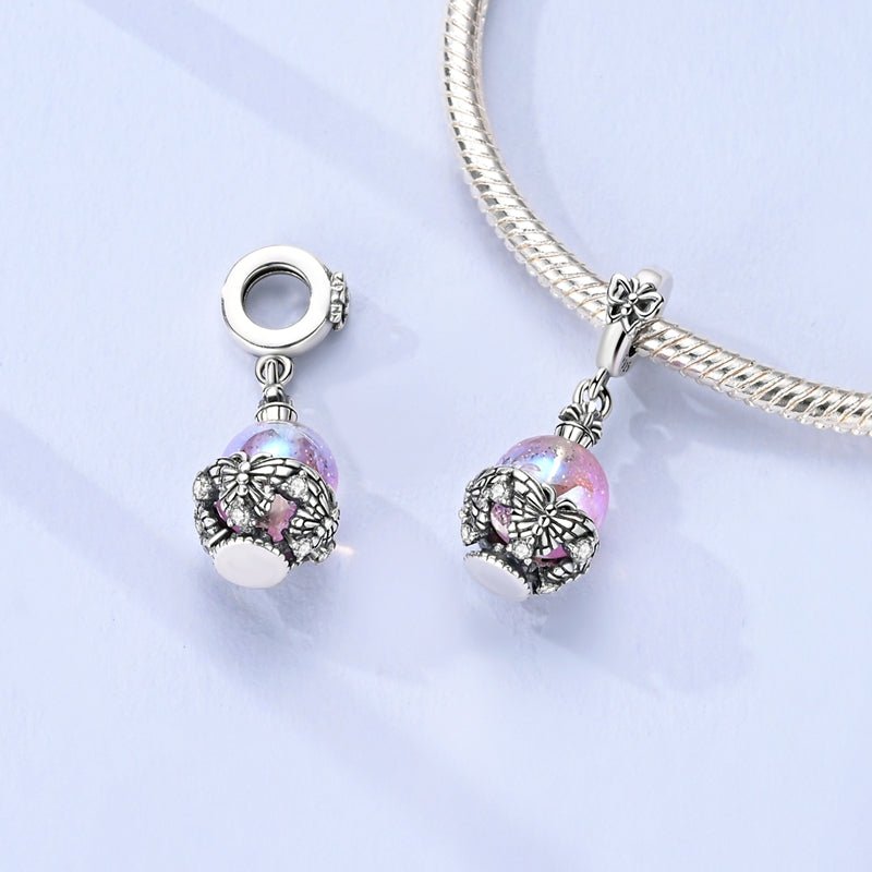 Liora Atelier Butterfly Garden Orb Dangle Charm