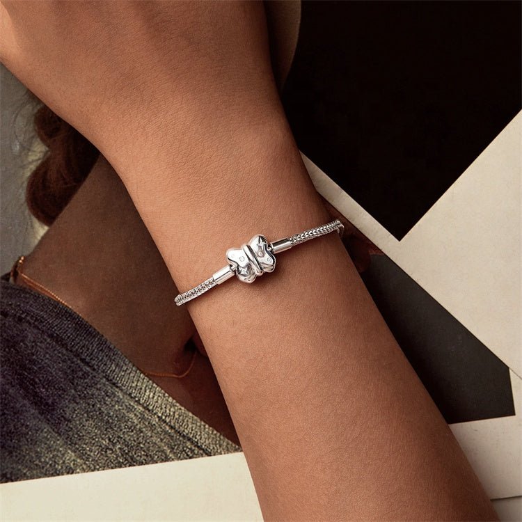Liora Atelier Butterfly Sparkle Clasp Charm Bracelet