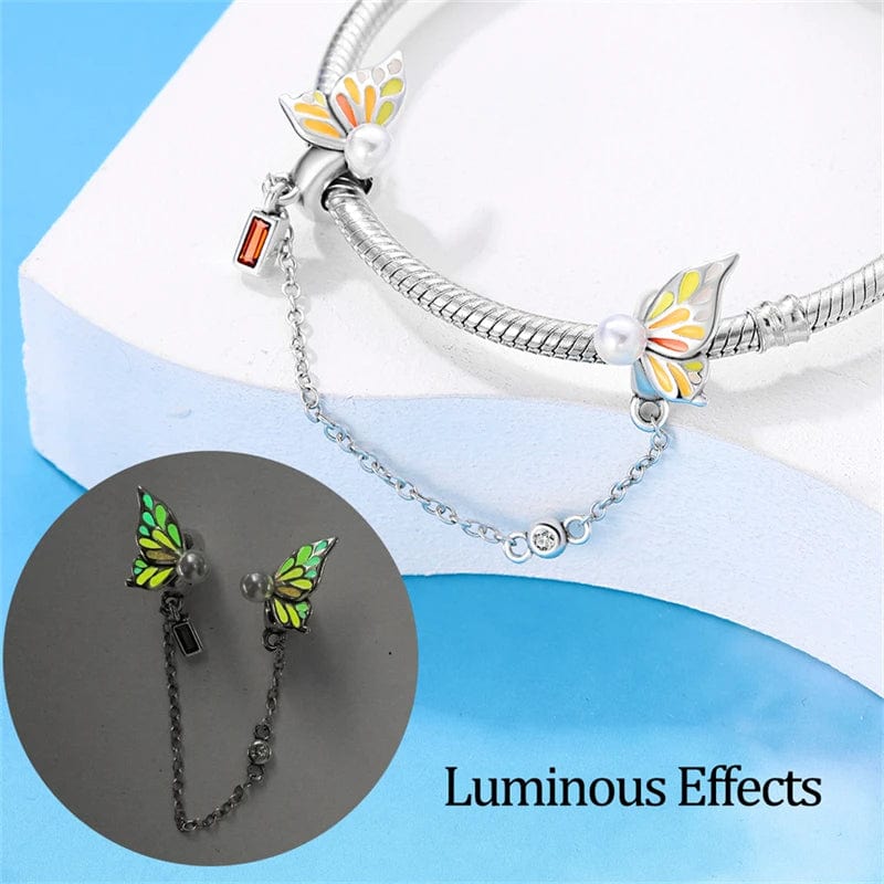 Liora Atelier Butterfly Wings Safety Chain