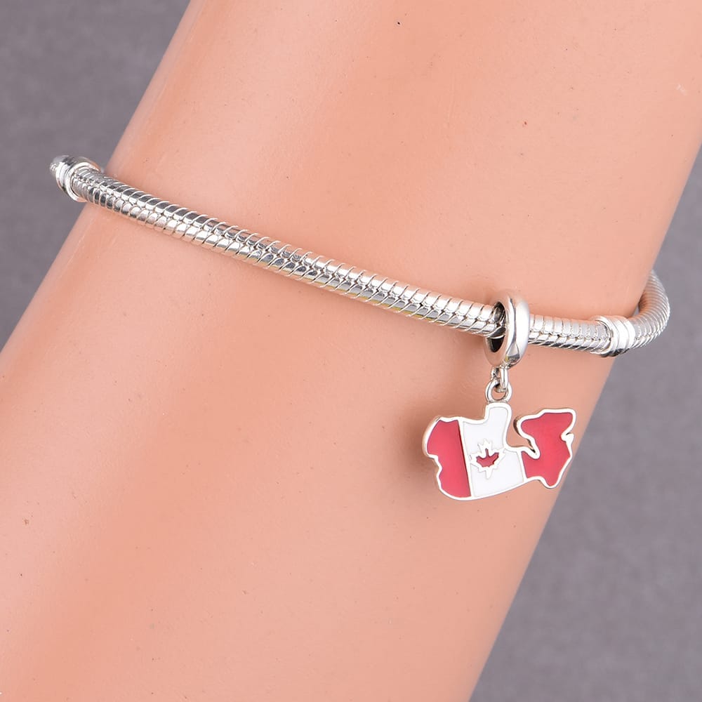 Liora Atelier Canada Map Dangle Charm
