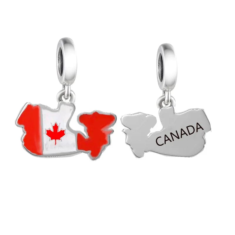 Liora Atelier Canada Map Dangle Charm