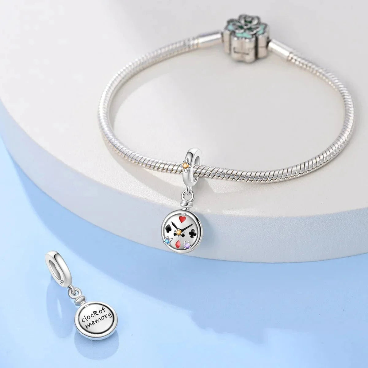 Liora Atelier Card Suits Timepiece Charm