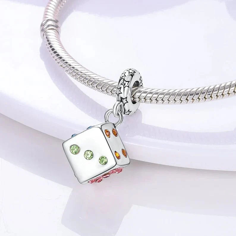 Liora Atelier Casino Lucky Dice Dangle Charm