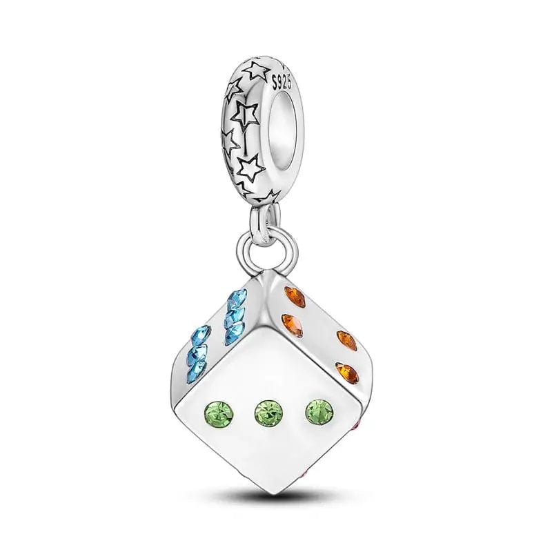 Liora Atelier Casino Lucky Dice Dangle Charm