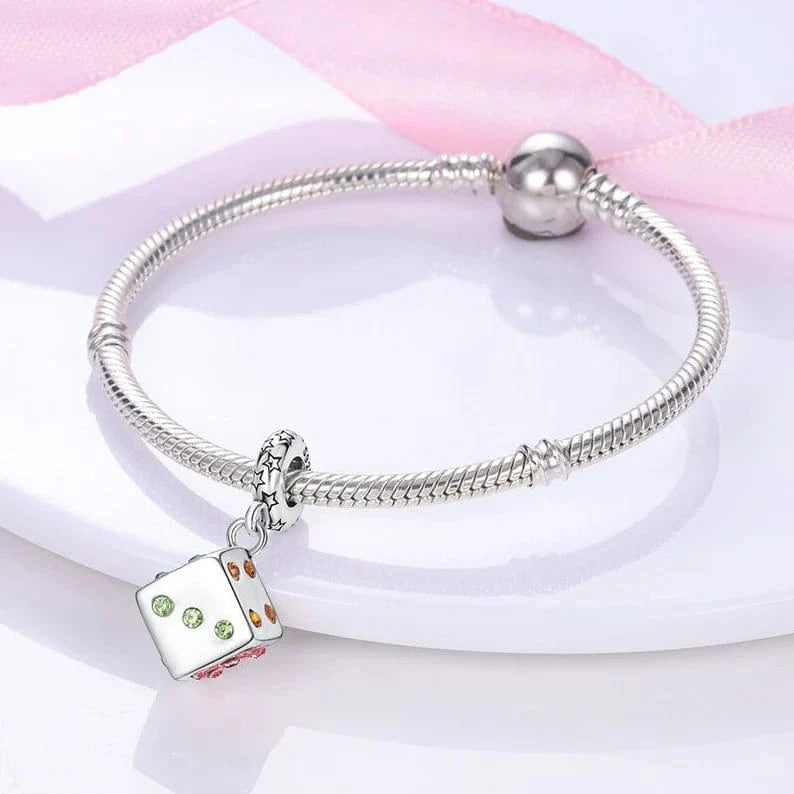 Liora Atelier Casino Lucky Dice Dangle Charm