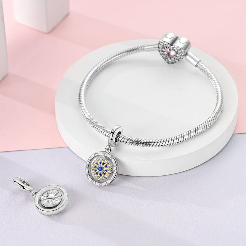 Liora Atelier Celestial Compass & Zodiac Charm
