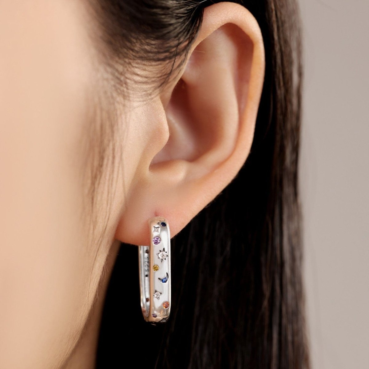 Liora Atelier Celestial Dreams Hoop Earrings