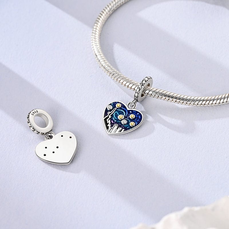 Liora Atelier Celestial Heart Night Sky Charm