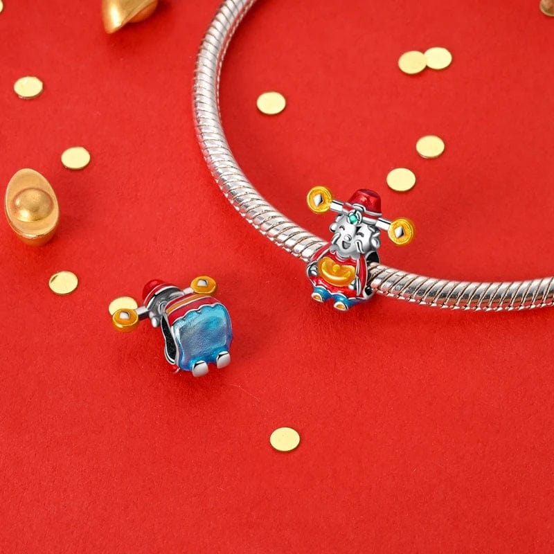 Liora Atelier Chinese Smiling God of Wealth Charm