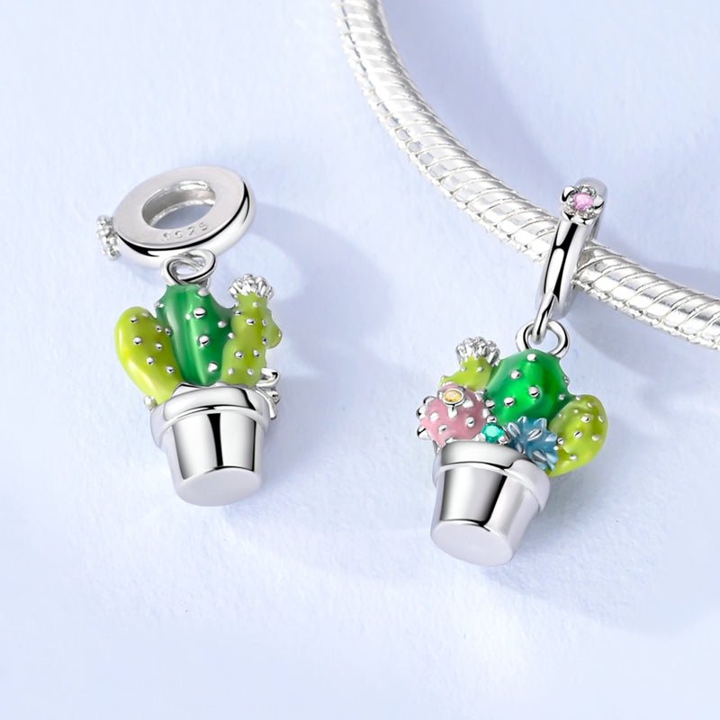 Liora Atelier Colorful Cactus Dangle Charm