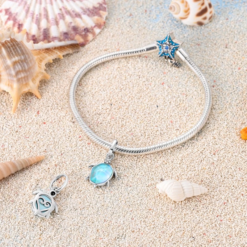 Liora Atelier Crystal Sea Turtle Charm