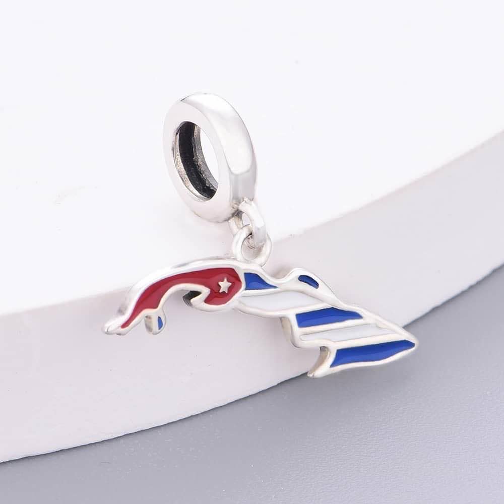 Liora Atelier Cuba Map Dangle Charm
