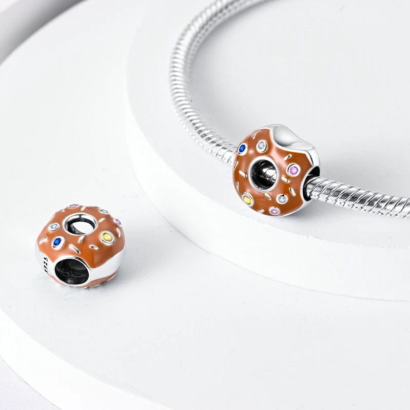 Liora Atelier Sparkling Sprinkled Donut Charm