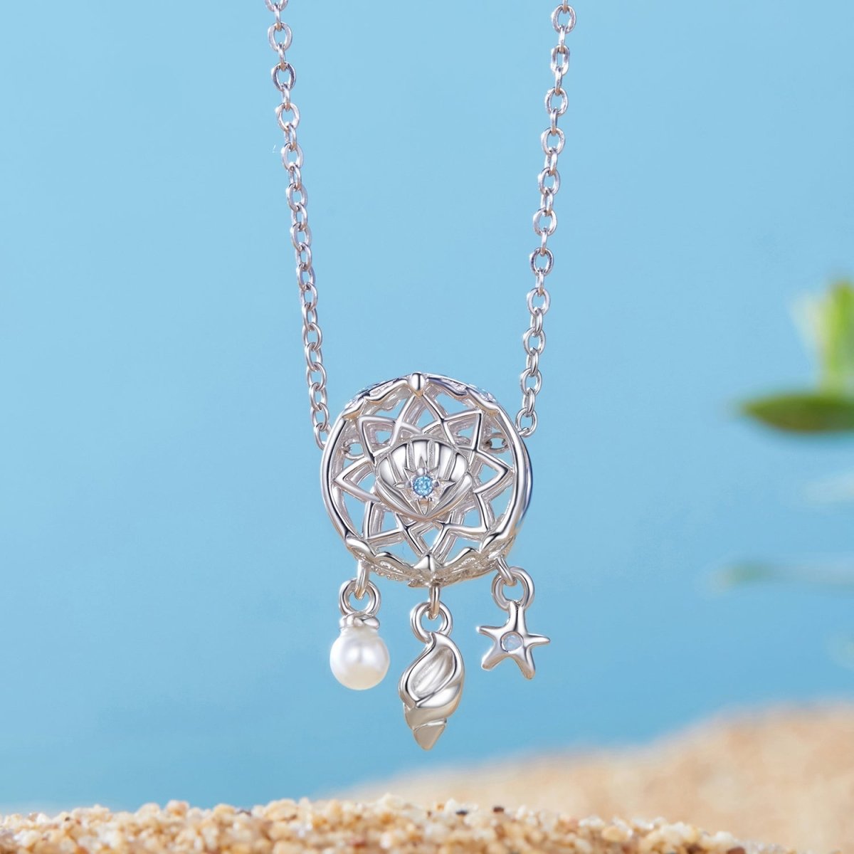 Liora Atelier Dreamcatcher with Pearl & Starfish Charm