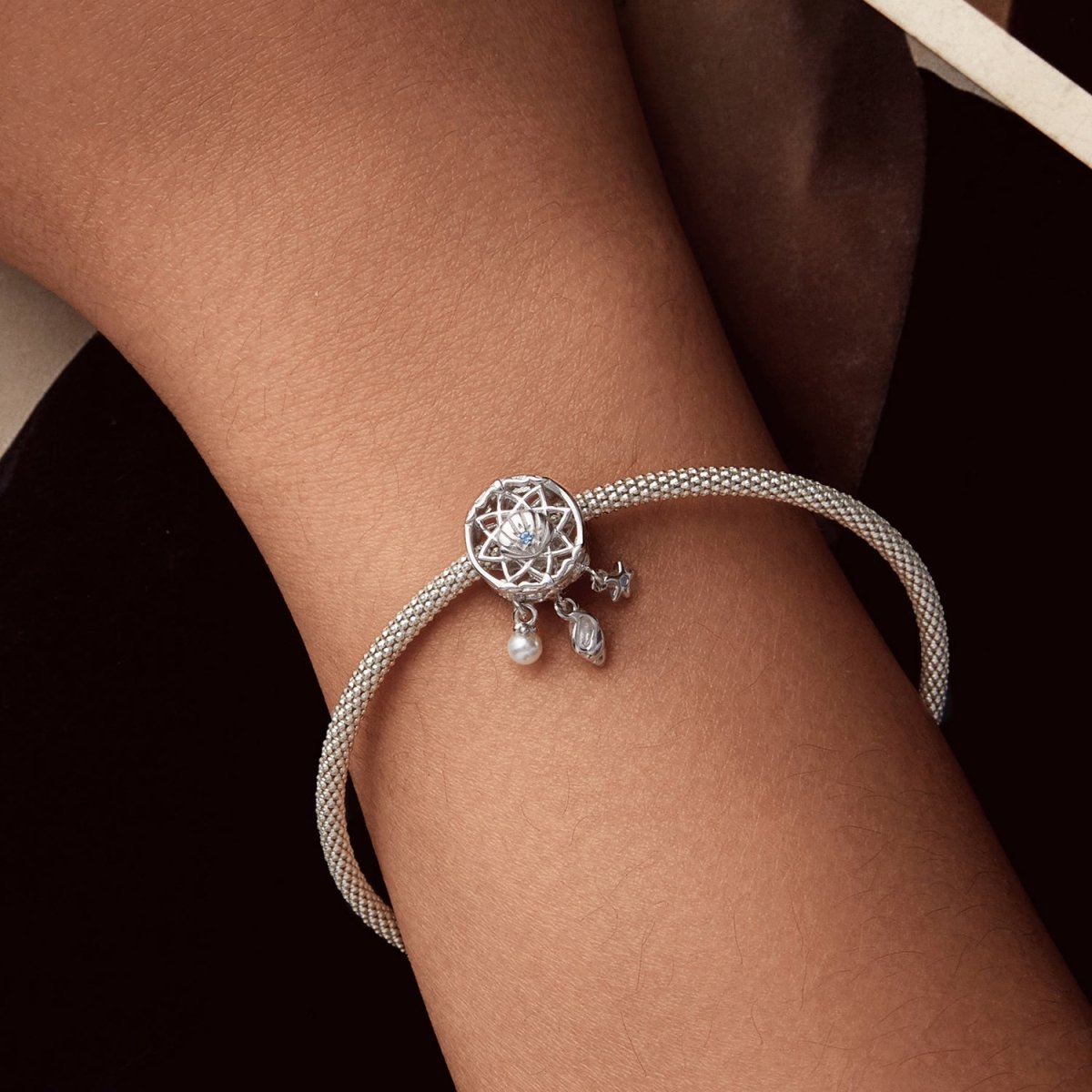 Liora Atelier Dreamcatcher with Pearl & Starfish Charm