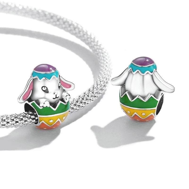 Liora Atelier Easter Bunny in Egg Charm