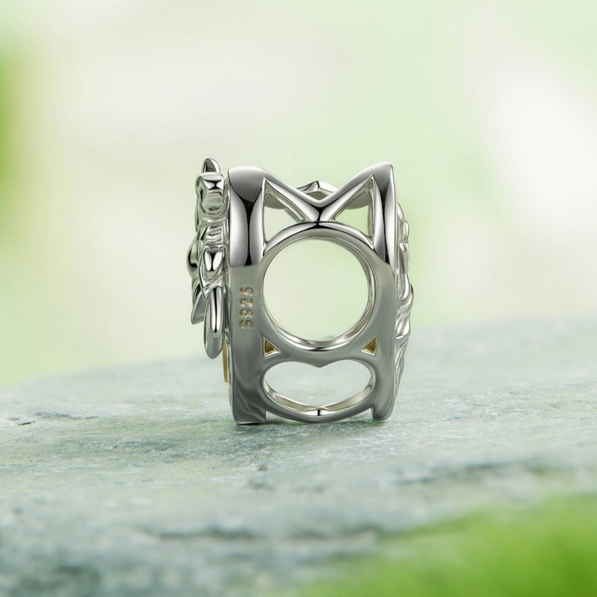 Liora Atelier Elegant Floral Heart Charm