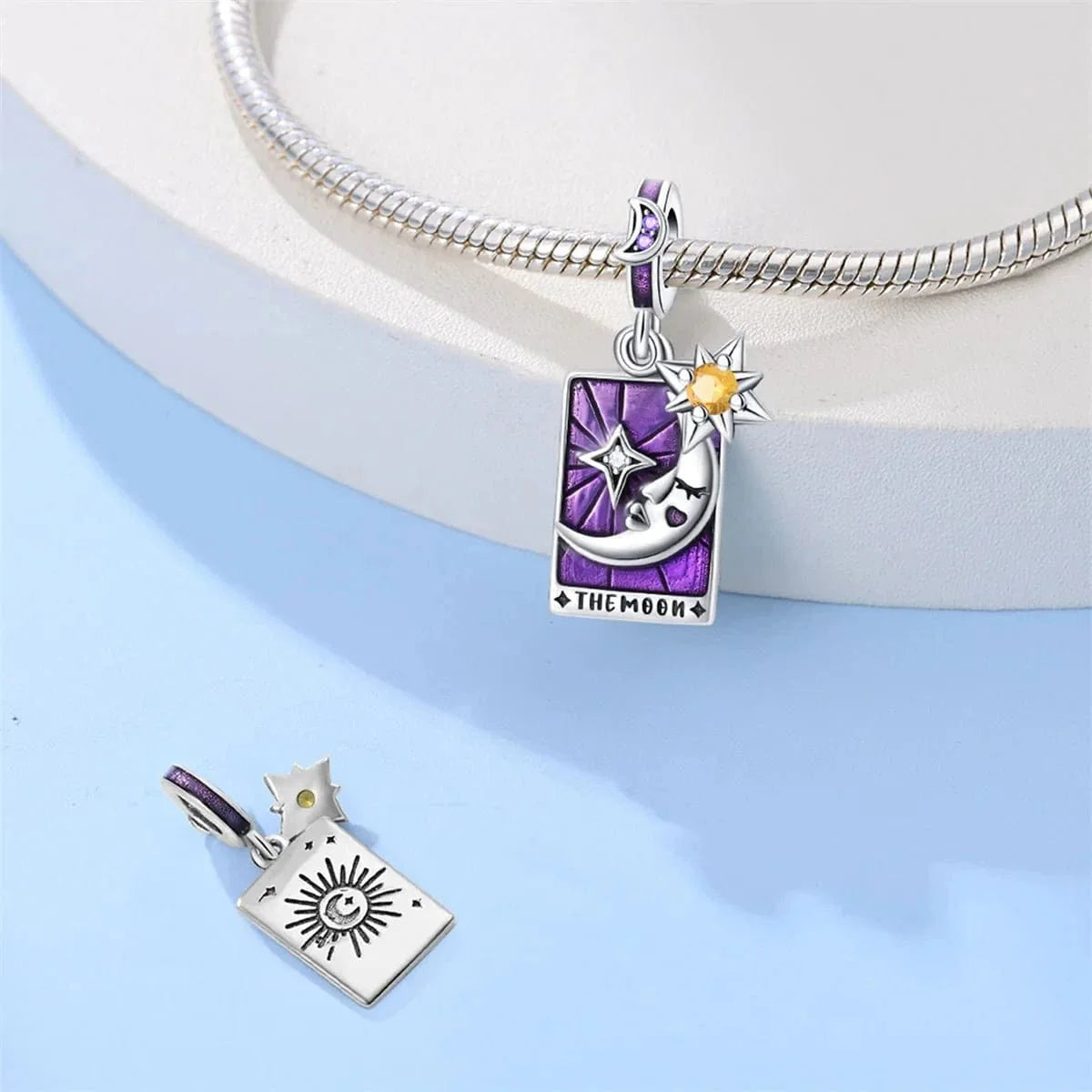 Liora Atelier Enchanting Moon Tarot Card Charm