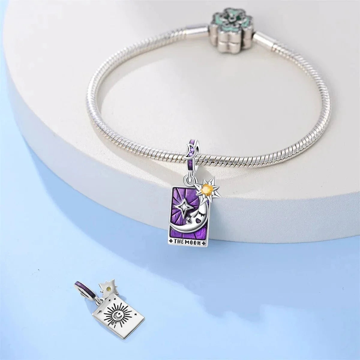 Liora Atelier Enchanting Moon Tarot Card Charm