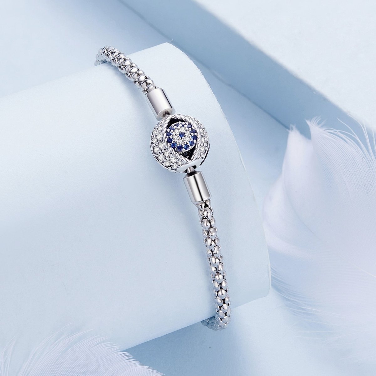 Liora Atelier Evil Eye Sparkle Charm Bracelet