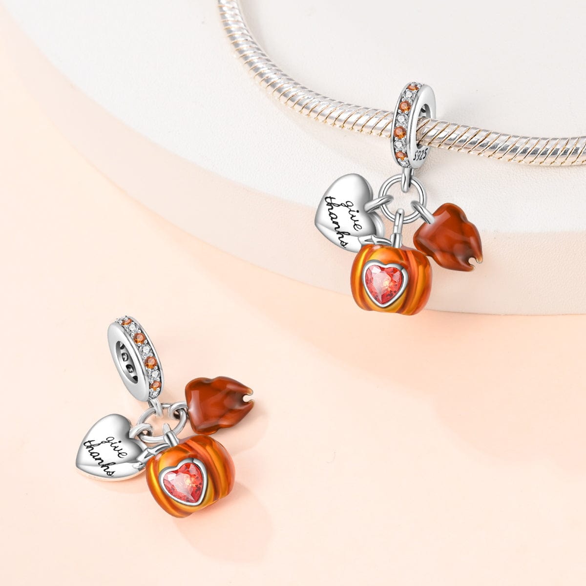 Liora Atelier Festive Thanksgiving Trio Charm